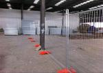 OD40mm Sydney temporary fencing panels 2.1mx2.4m AS4687-2007 Mesh 60mm*150mm*2