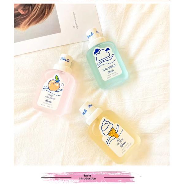 Popular Perfume Girl Student Baby Peach Milk Light Kid Perfume Spray Body Mist Fragrance Original Body Spray Perfume 50ml