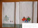 Lightweight Kitchen Tea Towels Good Water Absorbent Machine Washable