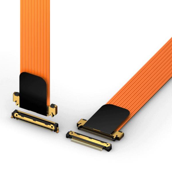 KEL Micro Coaxial Cable TSL Series High Performance Coaxial Harnesses Transmissi