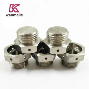 China Metal Cnc Hardware Machined Part Gr2 Gr5 Ti6al4v Titanium Machinery Cnc Machining Parts on sale