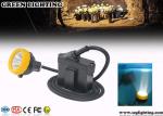 Waterproof Coal Miners Headlamp , 6.2Ah Battery 3W Power LED Mining Lamp