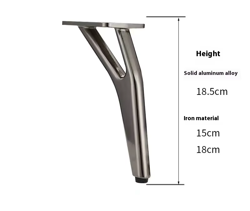 Furniture Sofa Support Legs TV Cabinet Feet High Light Luxury Metal Feet New Bed Cabinet Feet