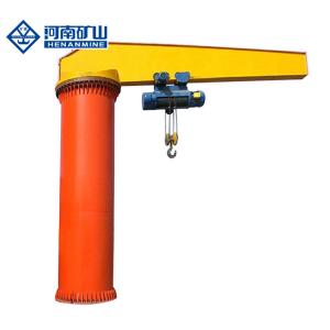 Wholesale 5T lifting height 6m Pillar Mounted Jib Crane with 360° rotation from china suppliers