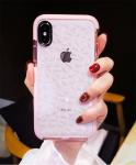 Iphone XS Max Shockproof Phone Cases Diamond 3D Anti-Skid Shatter Resistant