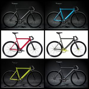 Wholesale Electroplating Frame Fixed Gear Bicycle Single Speed 52cm Retro Steel Silver With V Brakes from china suppliers