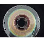 High Strength PLA Filament Transparent gradient orange blue-green 1.75mm 3D