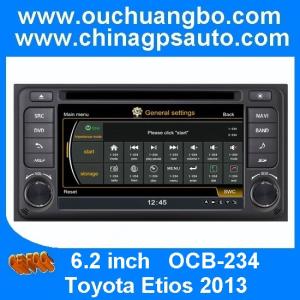 Wholesale Ouchuangbo S100 platform 6.2 inch Toyota Etios 2013 audio DVD head unit GPS navigation OCB-234 from china suppliers