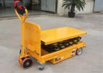 500kg 700 Kg 60 X 60 Self Propelled Mobile Lift Tables Hydraulic Electric