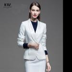 Hand Embroidery Womens Business Suits for 2021 Work Formal Occasions Single