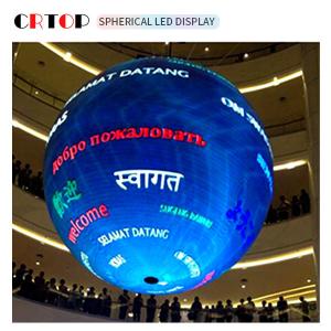 Wholesale P3mm 800cd Creative LED Display Screen Diameter 1m Spherical Shape from china suppliers
