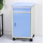 Medical Bedside Table H760*W480*D460MM Hospital Durable Steel Locker With Towel