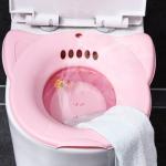 Sitz Bath，Foldable Squat Free Sitz Bath, Special Care Basin For Pregnant Women,