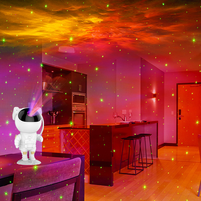 Multifunctional Galaxy Night Light For Room ABS PVC Material