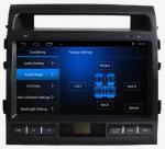 Ouchuangbo car radio digital screen 4 Core CPU for Toyota Land Cruiser 2010-2012