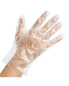 Clear Color Disposable Medical Gloves Strong Tensile Strength For Hygiene