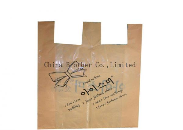 Quality Colored Plastic Merchandise Bags For Grocery , Recycled Reusable Plastic Shopping Bags 40 Micro for sale
