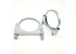 Multiple 2 1/2" Chrome Exhaust Saddle Clamp