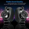 Buy cheap Three Equalizer Mode Powered Wireless Bookshelf Speakers Metal Grey Color For TV from wholesalers