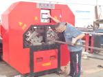 6 Meters Automatic Steel Square Tubing Notching Punching Press Machine
