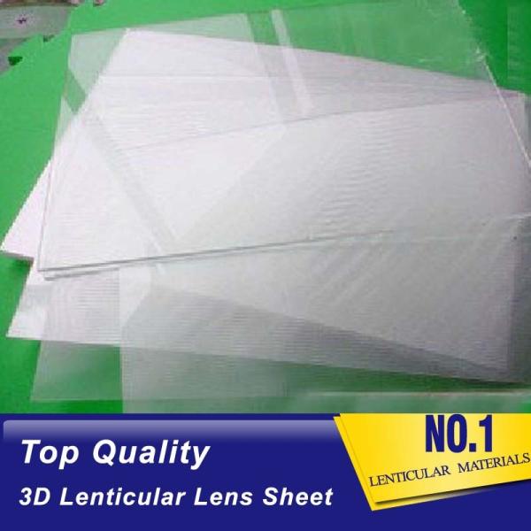 PLASTIC LENTICULAR 100 lpi PP PET 3D Plastic Lenticular Lens Sheet with Adhesive