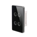120*74mm Wifi Smart Wall Touch Light Switch Glass Panel 250V