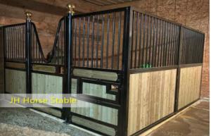 Wholesale Luxury Portable Horse Stable Box Kits Infilled Pine or Bamboo from china suppliers