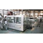CIP Cleaning Juice Bottle Filling Machine Glass Bottling Equipment Scraping Belt