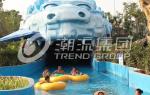 Aqua Theme Park Floating Equipment Lazy River Pools For Adult And Kids in Giant
