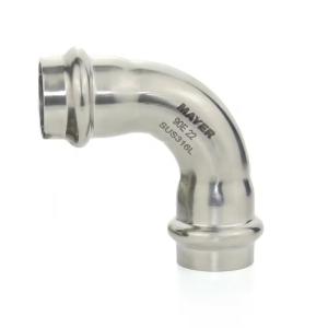 Wholesale China Stainless Steel Pipe Fitting Manufacturer Stainless Steel 90 Degree Elbow Fittings from china suppliers