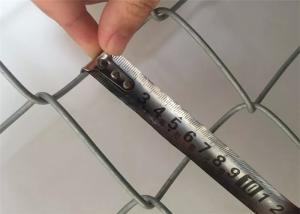 Wholesale Anti - Rust Galvanized Chain Link Fence 50mm x 50mm Hole Size For Animal Zoo Safety from china suppliers