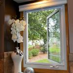 Modern Soundproof Aluminum Side Hinged Window With US / EU Standard
