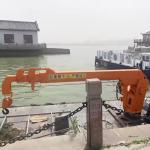 XDEM Floating Cranes Telescopic Boom Fixed Hydraulic Crane for Ships and Fishing
