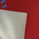 Waterproof Polyester Tent Fabric For Outdoor Red 200D With Silver Coated