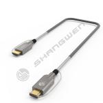 HD Link Port 2.0 Fiber Optic Armored Fiber Optic HD Cable TPU Shell German