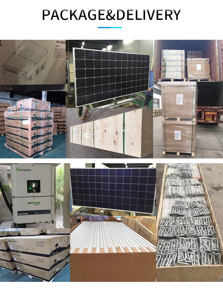 MPPT Controller Off Grid Solar Power System With Battery 25KW 30KW