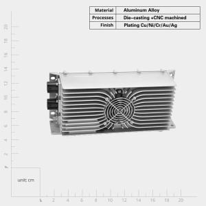Wholesale High Durability Aluminum Alloy Die Cast Heat Sink for Electronic Devices in Industrial Applications from china suppliers