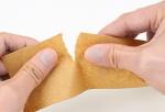 Hot Melt Kraft White Adhesive Tape For Industry Kraft Labels