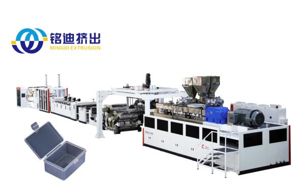 PMMA GPPS Optical Sheet Extrusion Line Light Guide Plate Manufacturing 1220mm