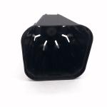 OEM Small Square Fleshy Orchid Plastic Flower Pots Injection Molded