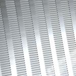 4ft AISI Stainless Steel Perforated Sheet Gauge 20 Diamond Round Plate