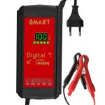 PC Fireproof Material 12V 6A Motorcycle UPS Car Battery Charger Pulse Repair
