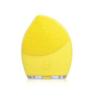 Wholesale USB Rechargeable Mini Silicone Facial Cleansing Brush Sonic 80mAh Working Current from china suppliers