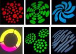 30w Led Spot Moving Head Light Black House 8 Gobos For Entertainment