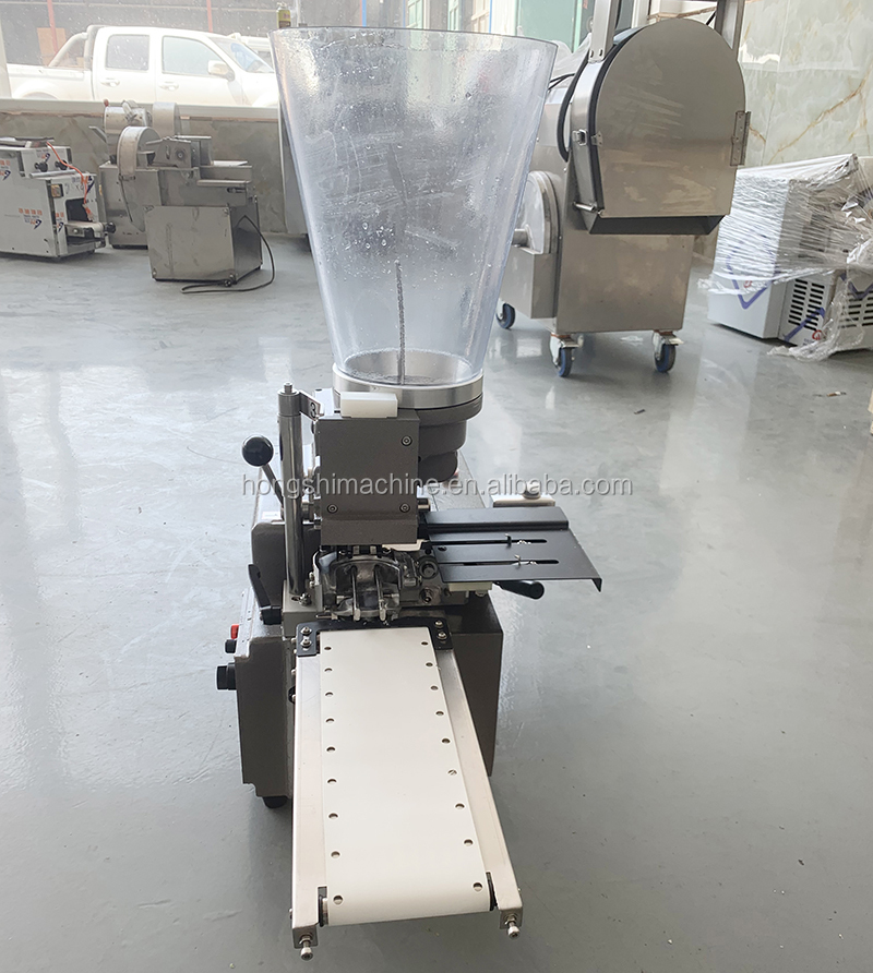 Factory Price Semi Automatic Japanese technical dumpling gyoza making machine