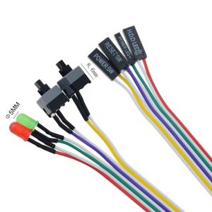Wholesale 65CM Slim Computer Motherboard Power Cable Wire Harness 28AWG 26AWG 24 AWG Wire from china suppliers