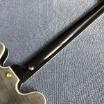 High quality ebony fingerboard, double jack, double F holes Jazz Electric Guitar
