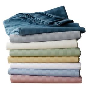 Wholesale Simple Style Full Polyester Striped Four-piece Set for Household Fabric Count 40 from china suppliers