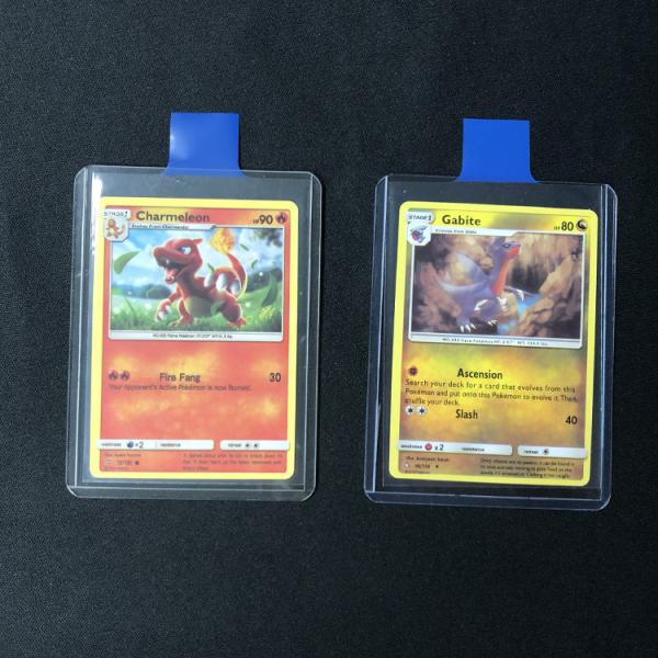 Pull Tab Clear Trading Toploader , 3x4" Opp Pp Card Sleeve Holder