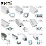 1m-3m 17x7mm Led Strip Aluminum Profile For Led Strip Lighting